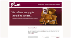 Desktop Screenshot of plumgiftco.com